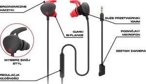 Słuchawki Genesis Oxygen 400 Czarne (NSG-1510) 8