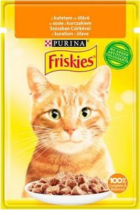 Nestle FRISKIES KOT sasz.85g KURCZAK SOS /26 1