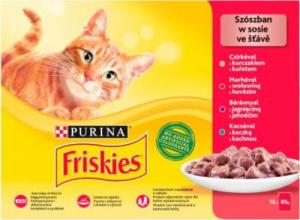 Nestle FRISKIES KOT sasz.12x85g WOŁOWINA sos /6 2