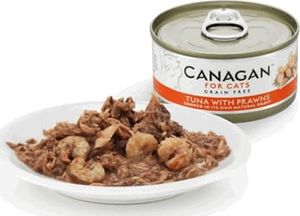 Canagan CANAGAN KOT pusz.75g TUNA WITH PRAWNS TUŃCZYK / KREWETKI /12 2