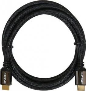 Kabel Evolveo HDMI - HDMI 1m czarny (XXTR1M2.1) 1