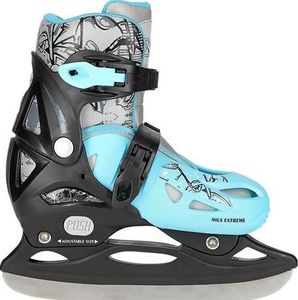 Rolki Nils Extreme NH0320 4w1 z wymienną płozą regulowane niebieskie r. 31-34 9