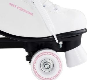 Nils Extreme Wrotki NQ8400S białe r. 40 11