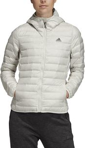 Adidas Kurtka damska Varilite Hooded Down Jacket biała r. L (DZ1490) 1