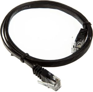 InLine 1m - kabel sieciowy U/UTP - 1000 Mbit - Cat.6 - RJ45 - czarny (71601S) 2