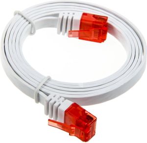 InLine 1m - kabel sieciowy U/UTP - 1000 Mbit - Cat.6 - RJ45 - biały (71601W) 2