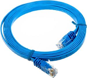 InLine 2m - kabel sieciowy U/UTP - 1000 Mbit - Cat.6 - RJ45 - blau (71602B) 2
