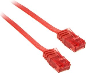 InLine 2m - kabel sieciowy U/UTP - 1000 Mbit - Cat.6 - RJ45 - czerwony (71602R) 1