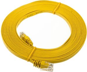 InLine 5m - kabel sieciowy U/UTP - 1000 Mbit - Cat.6 - RJ45 - żółty (71605Y) 2