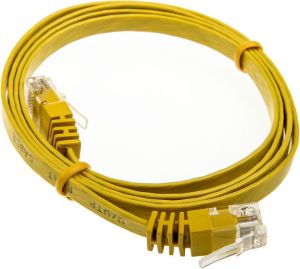 InLine 1m - kabel sieciowy U/UTP - 1000 Mbit - Cat.6 - RJ45 - żółty (71601Y) 2