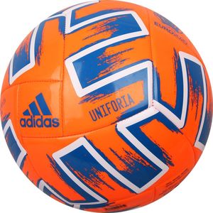 Adidas Piłka nożna Uniforia Club pomarańczowa r. 4 (FP9705) 1