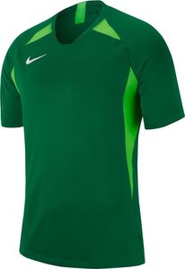 Nike Koszulka chłopięca Y Nk Dry Legend Ss zielona r. L (AJ1010 302) 1