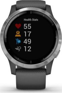 Zegarek sportowy Garmin Vivoactive 4 Szary  (010-02174-02) 2
