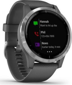 Zegarek sportowy Garmin Vivoactive 4 Szary  (010-02174-02) 3