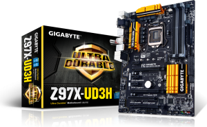 Płyta główna Gigabyte GA-Z97X-UD3H, Z97, DualDDR3-1600, SATA3, RAID, HDMI, DVI, D-Sub, ATX (GA-Z97X-UD3H) 1
