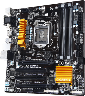 Płyta główna Gigabyte GA-H97M-D3H, H97, DualDDR3-1600, SATA3, RAID, HDMI, DVI, D-Sub, mATX (GA-H97M-D3H) 3