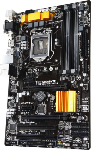 Płyta główna Gigabyte GA-H97-HD3, H97, DualDDR3-1600, SATA3, RAID, HDMI, DVI, D-Sub, ATX (GA-H97-HD3) 3