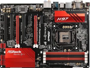 Płyta główna ASRock H97 PERFORMANCE H97 LGA1150 (PCX/DZW/GALN/SATA3/USB3/RAID/DDR3) (H97 PERFORMANCE) 2