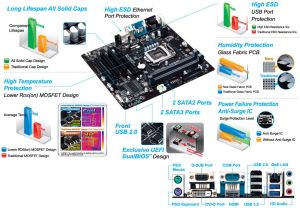 Płyta główna Gigabyte GA-H81M-D3H H81 LGA1150 mATX (GA-H81M-D3H) 5