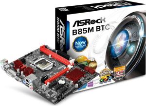 Płyta główna ASRock B85M BTC B85 LGA1150 mATX (B85M BTC) 1