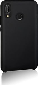 Qoltec Etui Premium na Huawei P20 Lite | Płynny silikon | czarny 2
