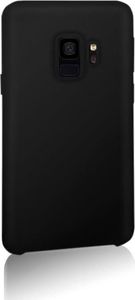 Qoltec Etui Premium na Samsung Galaxy S9 | płynny silikon | czarny 2