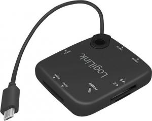 HUB USB LogiLink 1x SD  + 3x USB-A 2.0 (UA0345) 3