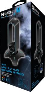 Sandberg Bungee czarny (133-93) 2