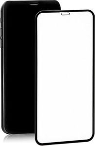 Qoltec Qoltec Hartowane szkło ochronne PREMIUM do iPhone 11 | Czarne | 6D | Pełne 1