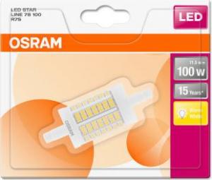Ledvance Żarówka OSRAM LED STAR LINE 78 CL 11,5W 827 R7S 1521lm 2700K (CRI 80) 15000h A++ 2