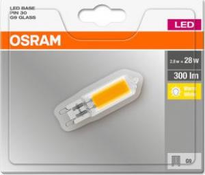 Ledvance Żarówka LED BASE PIN CL 2,8W 827 G9 300lm 2700K (CRI 80) 10000h A++ 2