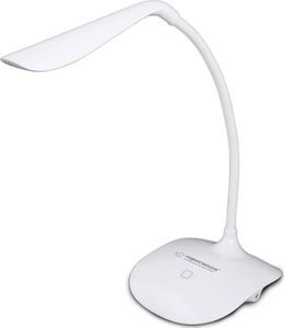 Lampka biurkowa Esperanza biała  (ELD103W - 5901299942338) 2