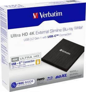 Napęd Verbatim x6 Ultra Blu-ray Slimline Ultra HD 4K (43888) 4