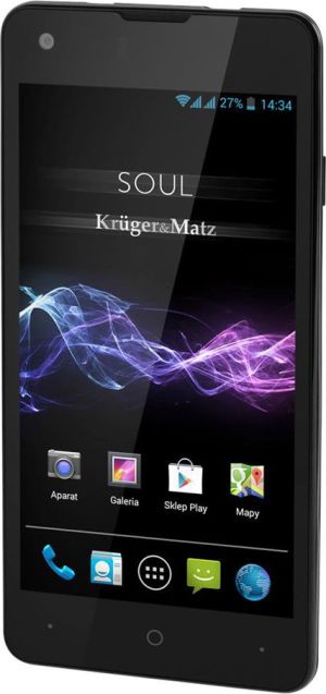 Smartfon Kruger&Matz 4 GB Dual SIM Czarny  (KM0409) 1