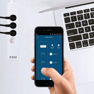 Woox Listwa zasilająca Smart Woox Wi-Fi 4 Gniazda, 4xUSB 2