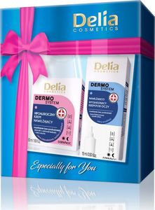 Delia Delia Cosmetics Zestaw prezentowy Dermo System (krem nawiżający na dz/noc 50ml + krem p/oczy 15ml) 1