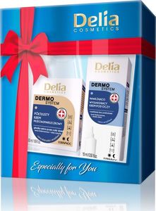 Delia Delia Cosmetics Zestaw prezentowy Dermo System (krem półtłusty na dz/noc 50ml + krem p/oczy 15ml) 1