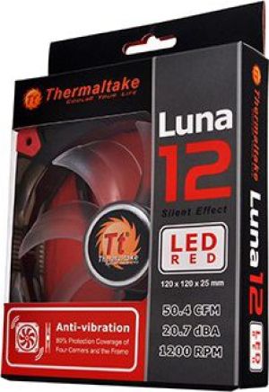 Wentylator Thermaltake Luna 12 LED Red (CL-F017-PL12RE-A) 7