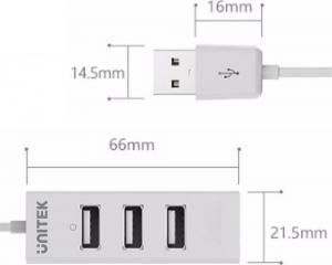 HUB USB Unitek 4x USB-A 2.0 (Y-2146) 5