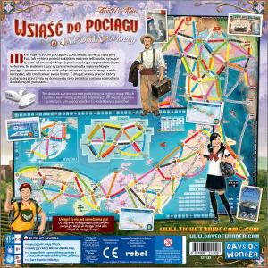 Rebel Dodatek do gry Wsiąść do Pociągu: Kolekcja Map 7 Japonia i Włochy 4