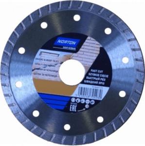 Norton Clipper tarcza diamentowa 115x22,2mm ciągła turbo do cegieł (70184601278) 1