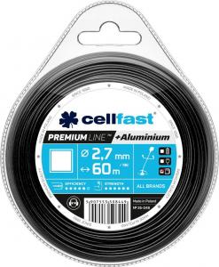 Cellfast żyłka tnąca premium 2,7mm 60m kwadrat (35-048) 1