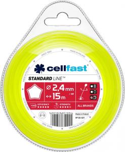 Cellfast żyłka tnąca standard 2,7mm / 15m gwiazdka (35-026) 1