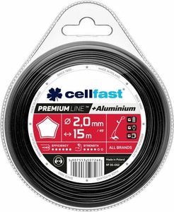 Cellfast ŻYŁKA TNĄCA PREMIUM 3,0mm / 80m GWIAZDKA CELLFAST - 35-059 1