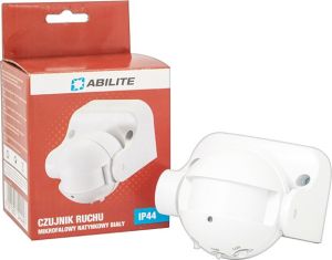 Abilite Czujnik Ruchu Mikrofalowy Natynkowy 180* Biały (5901583544446) 2