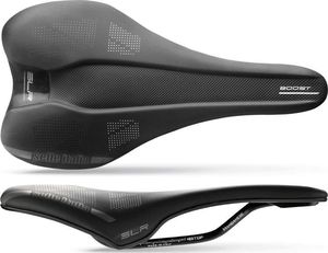 Selle Italia Siodło SELLE ITALIA SLR BOOST TM L (id match - L1) manganese tube 7, duro-tek, soft touch, czarne (NEW) 1