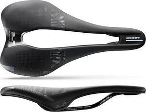 Selle Italia Siodło SELLE ITALIA SLR BOOST TM SUPERFLOW S (id match - S3) manganese tube 7, duro-tek, soft touch, czarne (NEW) 1