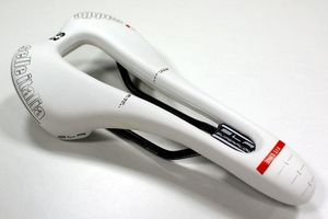 Selle Italia Siodło SELLE ITALIA SLR TM SUPERFLOW S (id match - S3) manganese tube 7, białe, testowe zestaw SIT-0000000000134 (NEW) 1