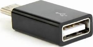 Adapter USB Gembird USB-C - USB Czarny  (CC-USB2-CMAF-A) 1