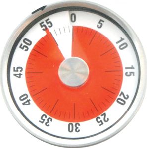 Minutnik KingHoff mechaniczny srebrny (KH-3177) 2